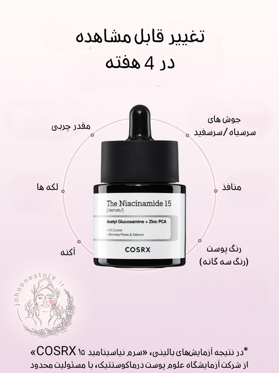 سرم نیاسینامید 15% کوزارکس 20 میل اصل کره جنوبی