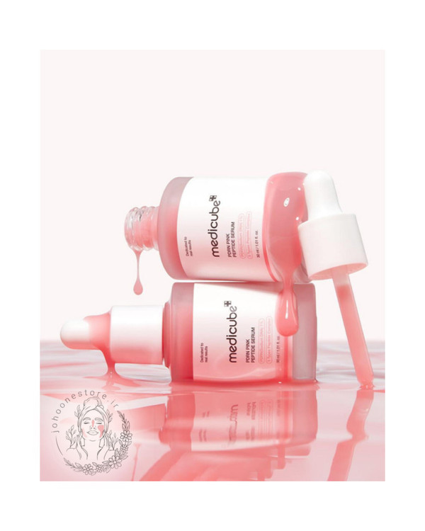 سرم روشن کننده پپتاید PDRN صورتی مدیکوب اصل کره جنوبی 30میل