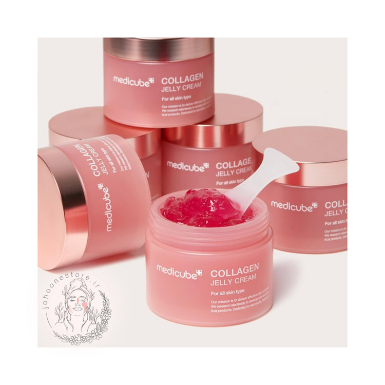 کرم ژل کلاژن صورتی مدیکوب لیفت کننده ضد چروک و جوانساز کلاژن اصل کره جنوبی ۱۱۰ میل