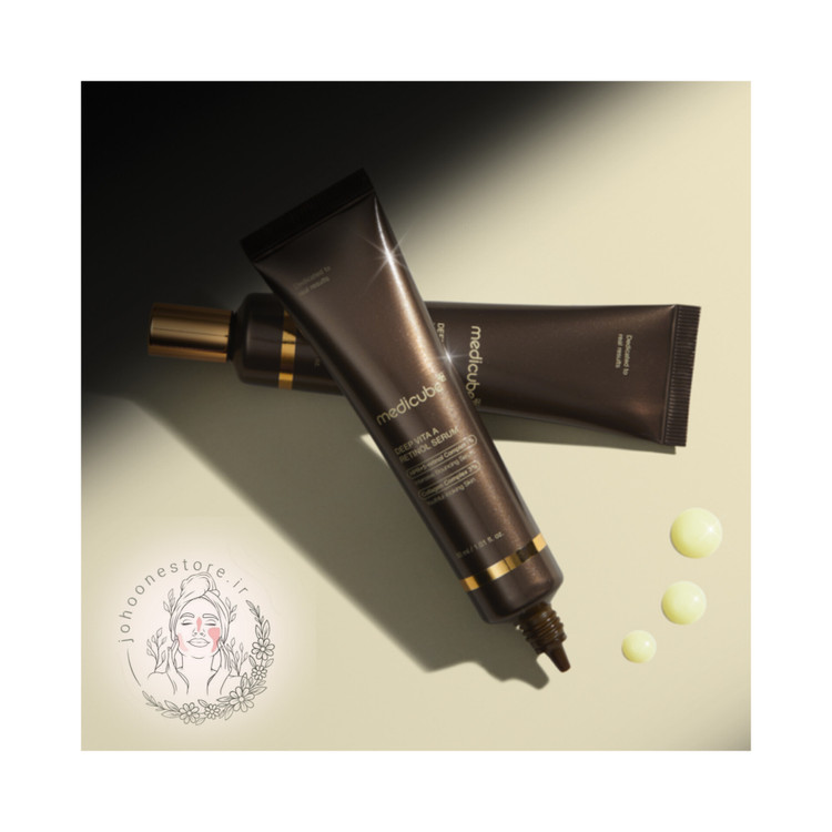 سرم رتینول مدی کیوب ضد چروک حجم 30میل اصل کره جنوبی