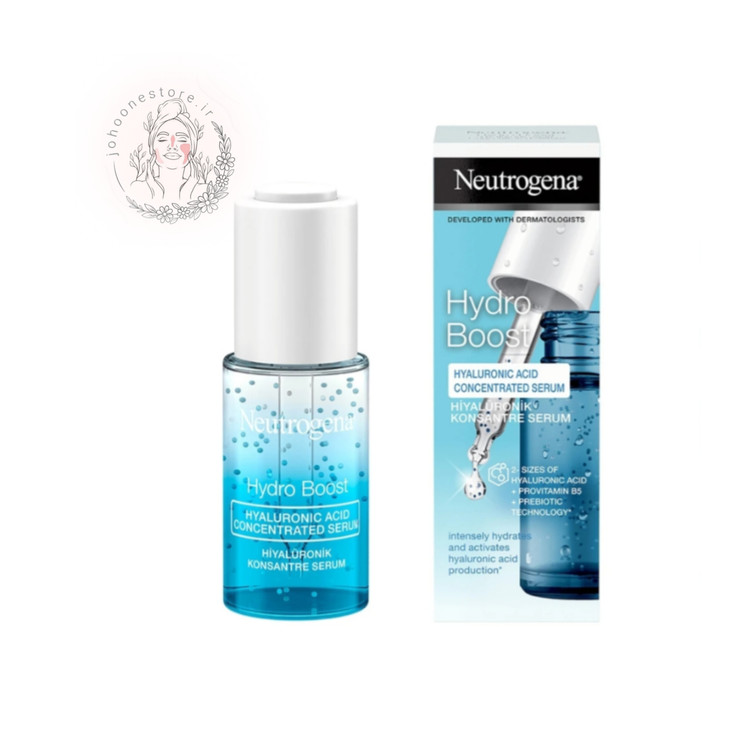 سرم غلیظ هیالورونیک اسید نتروژینا هیدرو بوست بمب آبرسان اصل فرانسه 15میل