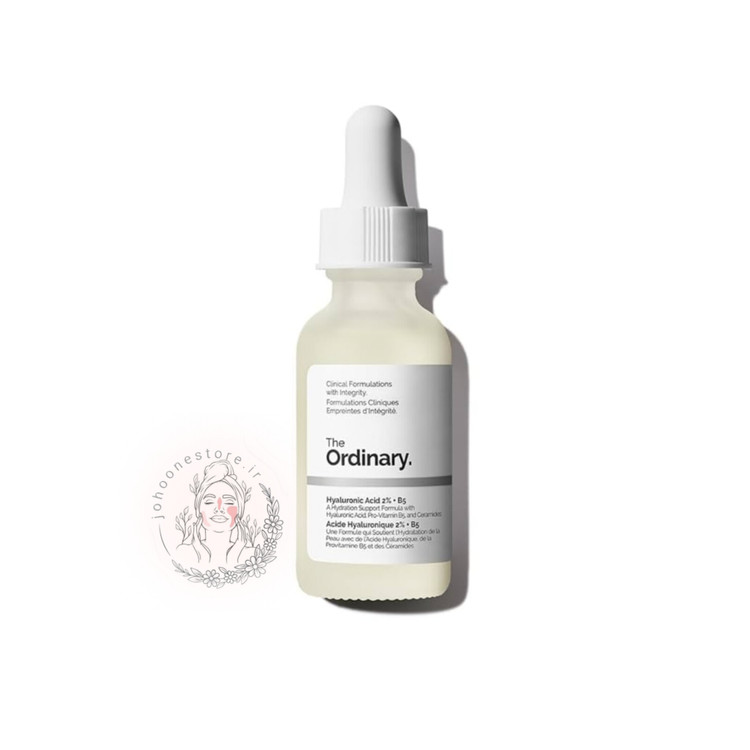 سرم هیالورونیک اسید ۲٪ + ویتامین B5 اوردینری اصل کانادا 30میل