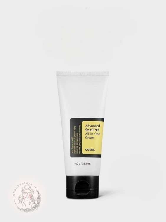 کرم مرطوب کننده و آبرسان عمقی 92% همه کاره حلزون کوزارکس ۱۰۰ گرم اصل کره جنوبی