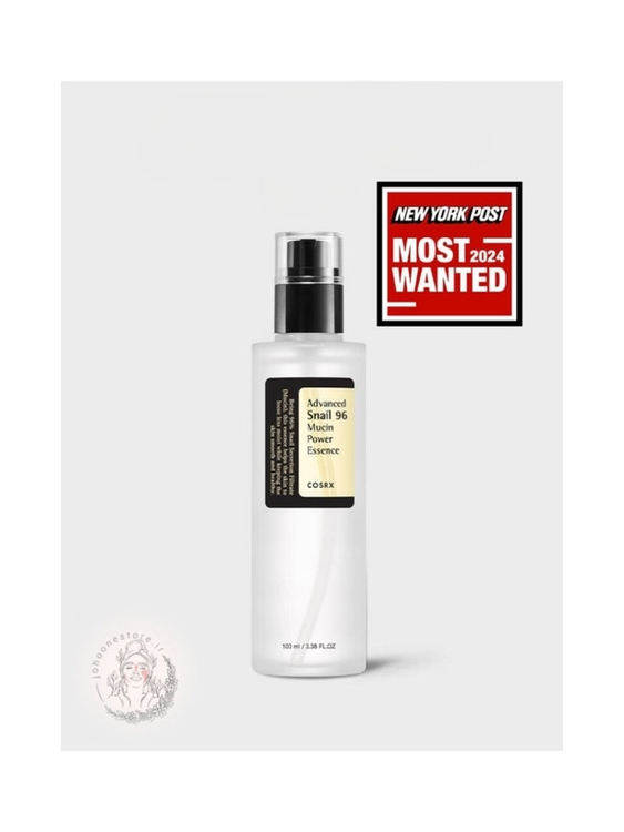 اسنس موسین حلزون 96% (آبرسان، ترمیمکننده و جوانساز) کوزارکس 100میل اصل کره جنوبی