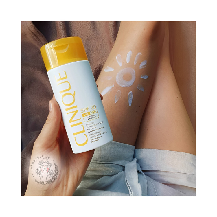 ضد آفتاب مینرال کلینیک مدل 100% ساخته شده از مواد طبیعی SPF 50 اصل کانادا