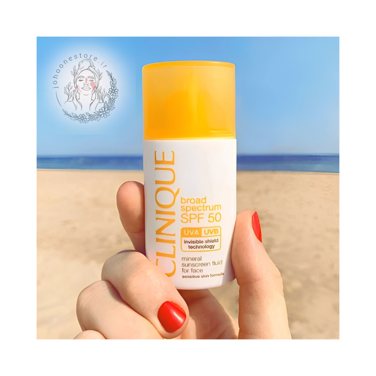 ضد آفتاب مینرال کلینیک مدل 100% ساخته شده از مواد طبیعی
