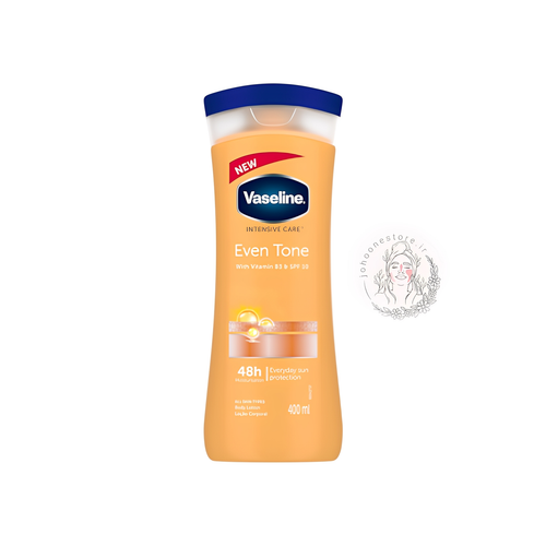 لوسیون بدن وازلین EVEN TONE حاوی ویتامین B3 و SPF10 حجم 400ml اصل آفریقای جنوبی