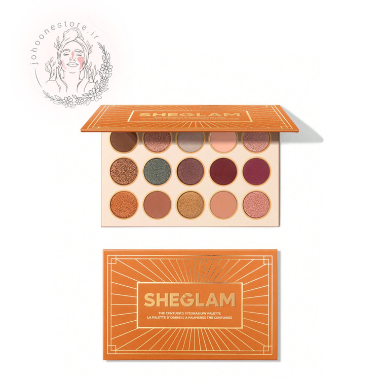 پالت سایه چشم شیگلم مدل The Centuries سنچوریز 15 رنگ حجم 10 گرم اصل کره جنوبی