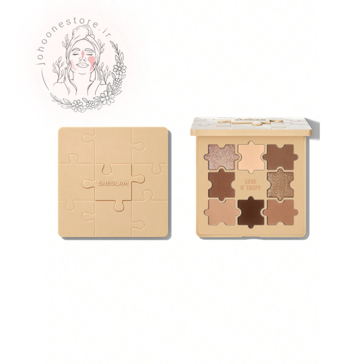 پالت سایه چشم شیگلم مدل LOVE N’ TAUPE لاو این توپ 8 رنگ حجم 10 گرم اصل کره جنوبی