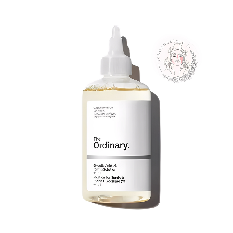 تونر اوردینری مدل گلایکولیک اسید 7% لایه بردار و روشن کننده حجم 250 میل اصل کانادا
