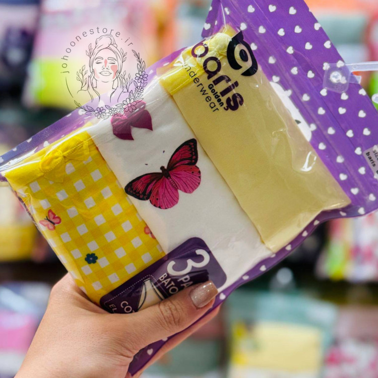 شورت زنانه Baris Golden – پک 3 عددی سایز M