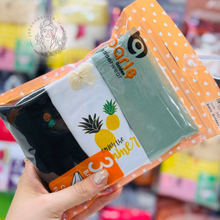 شورت زنانه Baris Golden پک 3 عددی میکس اصل