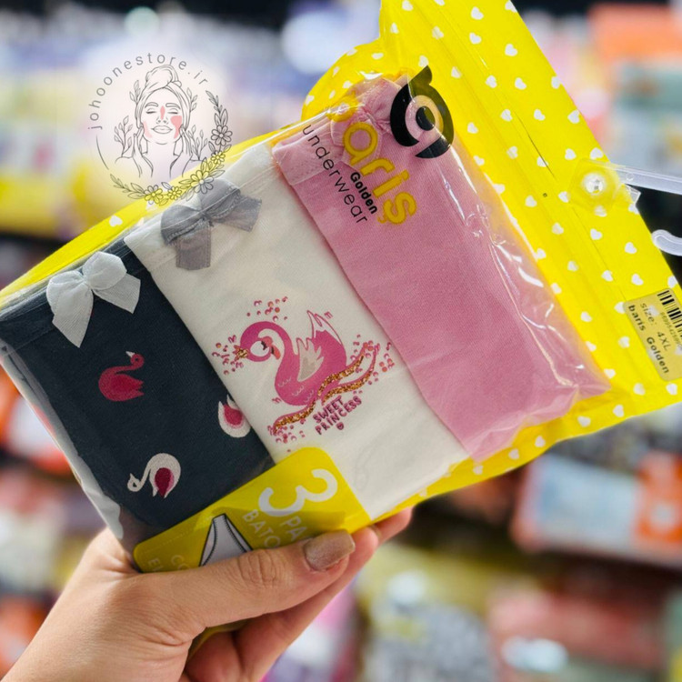 شورت زنانه Baris Golden – پک 3 عددی سایز 4XL