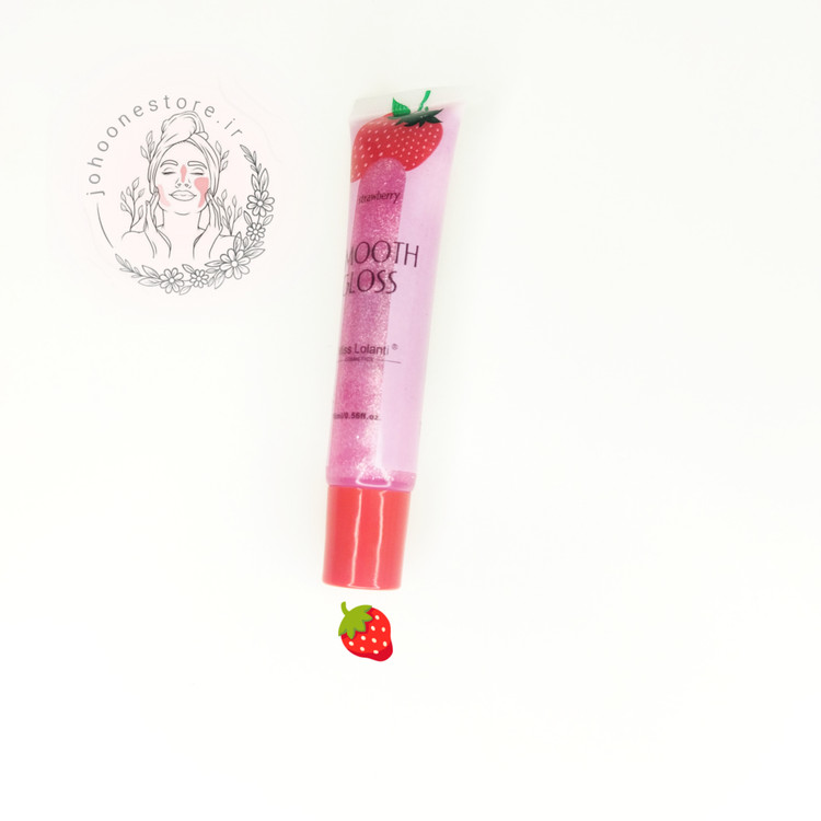 لیپ گلاس میوه ای میس لولانتی مدل اسموت گلاس گلیتری تیوپی _ توت فرنگی