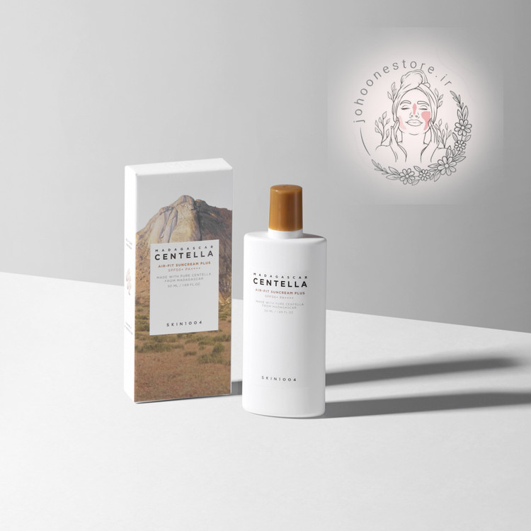 Madagascar Centella Skin 1004 tinted sunscreen, Air Fit Plus, 50 ml