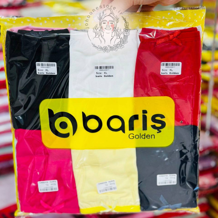 شورت زنانه Baris Golden پک 6 عددی میکس اصل
