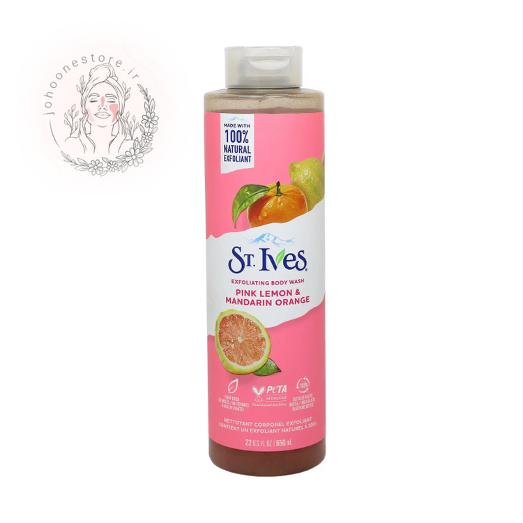 شامپو بدن سینت ایوز حاوی عصاره 100% طبیعی مرکبات و گریپ فروت(ماندارین) حجم650ml اصل آمریکا