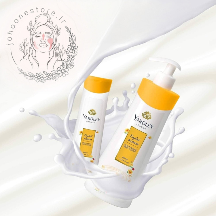 لوسیون بدن یاردلی رایحه شکوفه های انگلیسی حجم ۴۰۰ میل اصل انگلیس