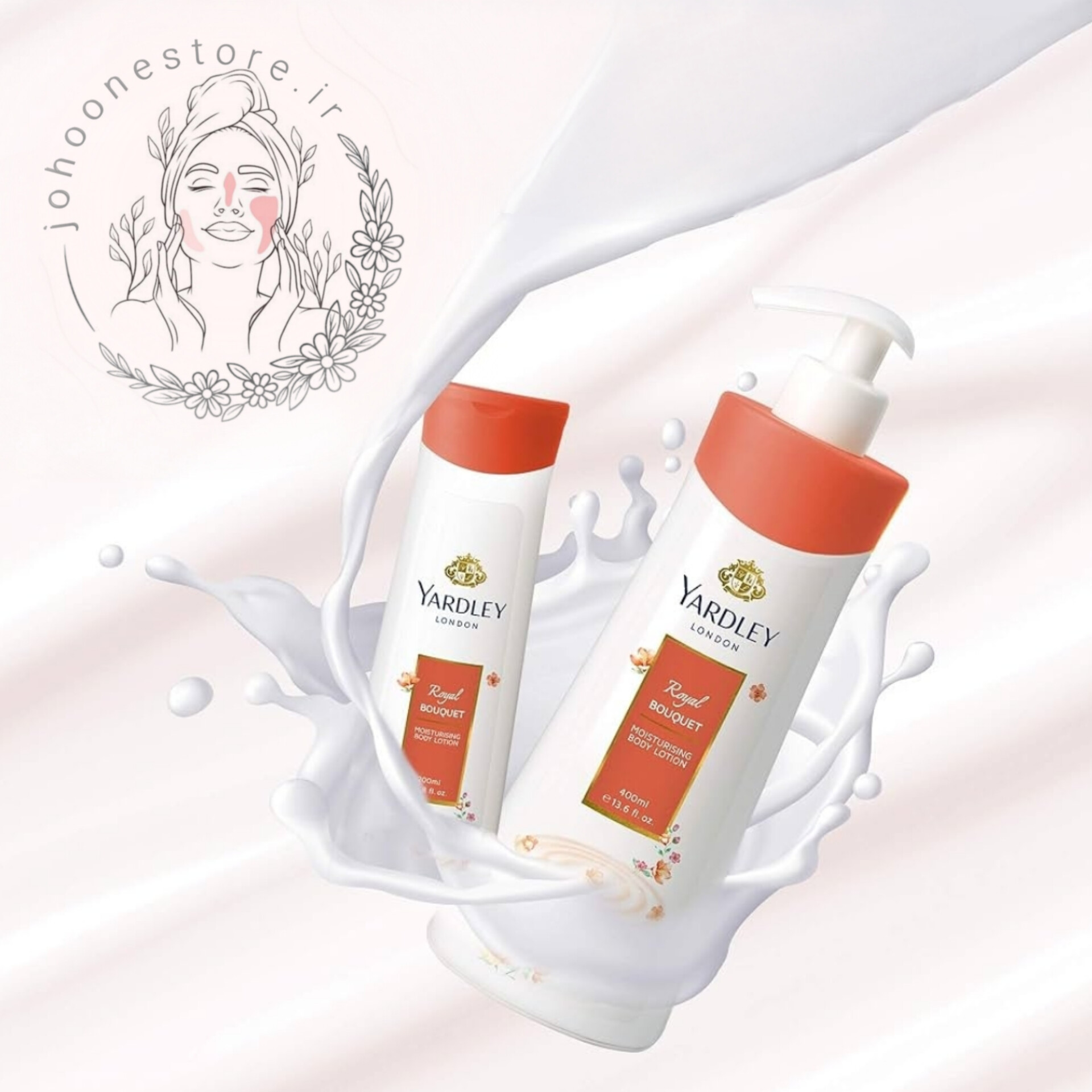 لوسیون بدن یاردلی مدل BOUQUET حجم ۴۰۰ میل اصل انگلیس